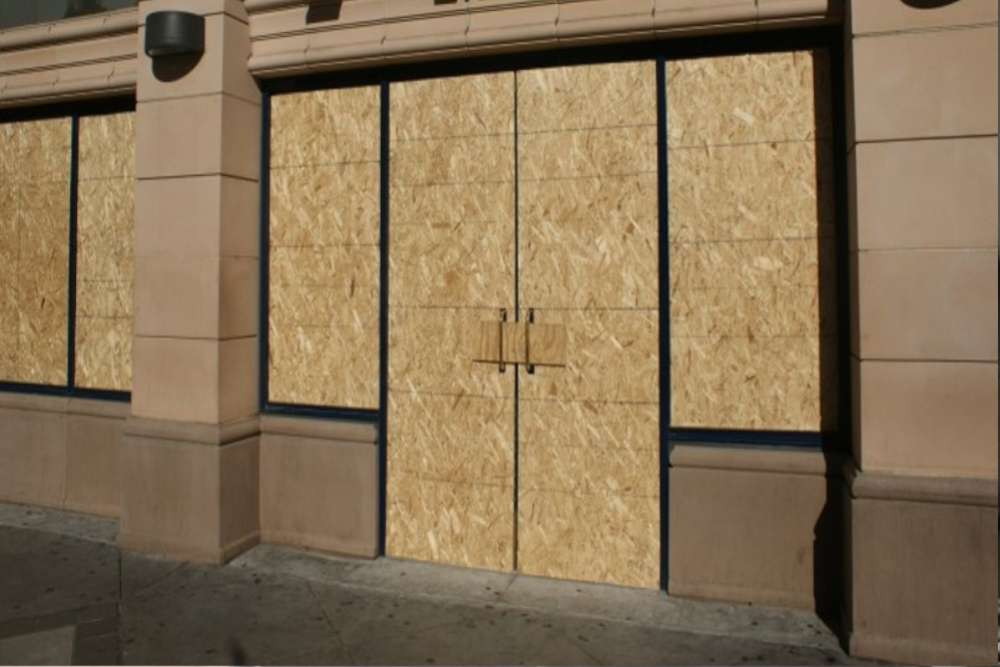 Boarding Up in Oxhey, South Oxhey, WD19